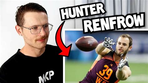 Rugby Player Reacts To Hunter Renfrow Nfl Rookie Wide Receiver Life