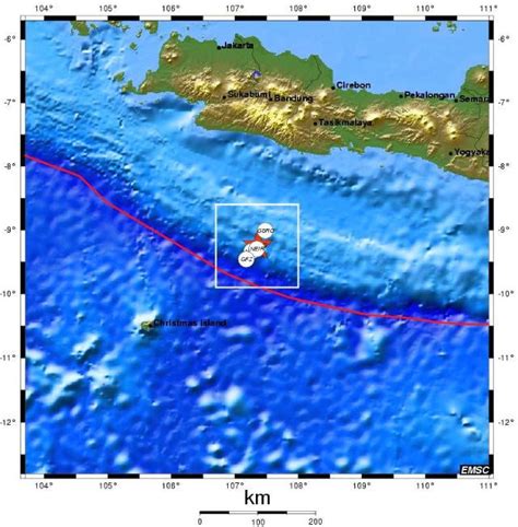 Java Trench Map