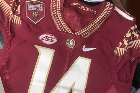 Florida State Football Debuts “seminole Scholar” Uniform Patches