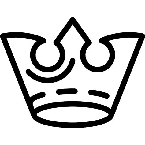 Queens Royal Crown Outline Vector Svg Icon Svg Repo