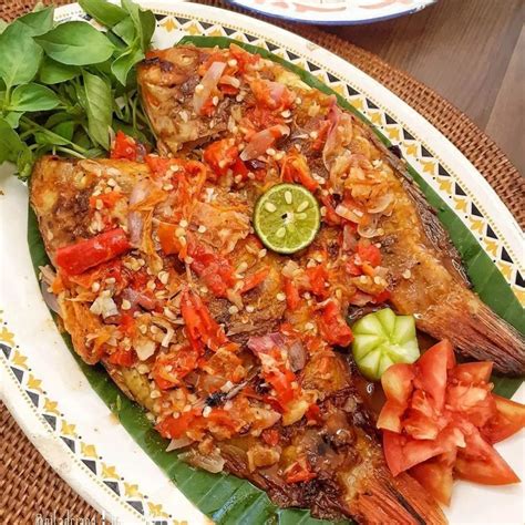 Resep Pecak Nila Bakar Bumbu Segar Dan Aroma Bakarnya Lezat