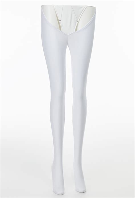 INDULGE THE NIGHT Bunny Girl Sexy Uniform Kawaii Lingerie White Wing Decorated Chest Cutout