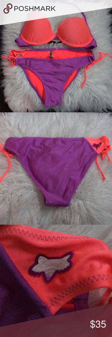 Fox Racing Bikini Bikinis Halter Bikini Top Clothes Design