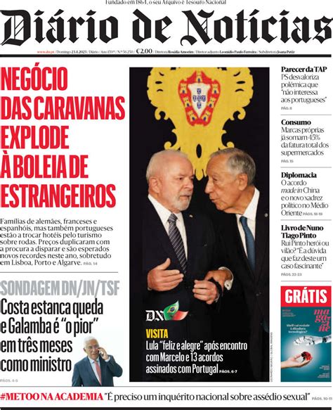 Capa Di Rio De Not Cias Abril Capasjornais Pt