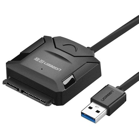 Ugreen Adapter Przej Ci Wka Dysku Hdd Ssd Usb Sata Czarny