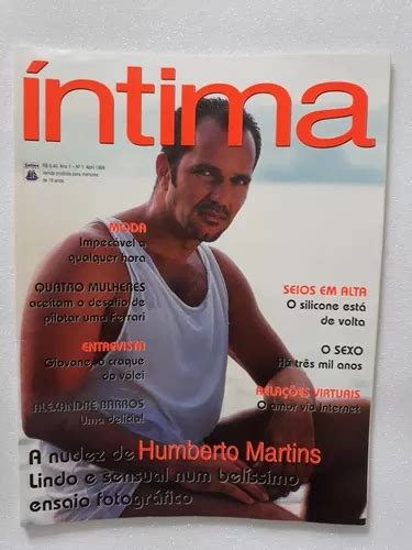 Revista G Magazine Íntima Humberto Martins Frete Grátis Parcelamento