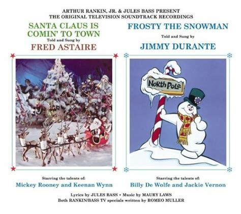 Santa Claus Is Comin To Town Frosty The Snowman Rhino Records Turner Records Rankin