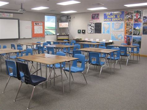 Desk Arrangement W Connected Desks Classroom Seating Arrangements Classroom Seating