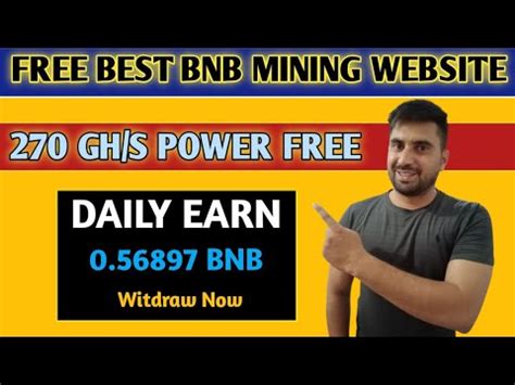 Free Bnb Mining Website 2023 Best Free Bnb Earn Site 2023 Daily