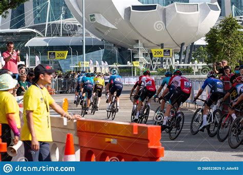 Tour De France Singapore Criterium Editorial Stock Image Image