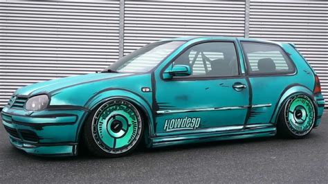 Howdeep Transforme Une Golf Gti En Une Uvre D Art Roulante