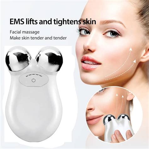 Microcurrent Face Device Roller Lift The Face And Tighten The Skin