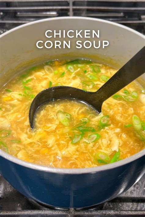 Chicken Corn Egg Drop Soup Feedmi Recipe Chicken Corn Soup