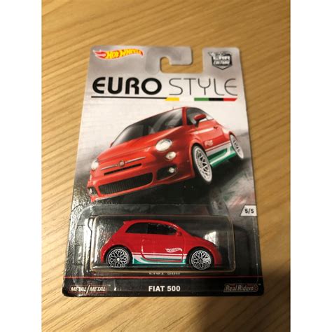 Wheeler Hunter Hot Wheels Euro Style Fiat 500 風火輪 飛雅特 蝦皮購物