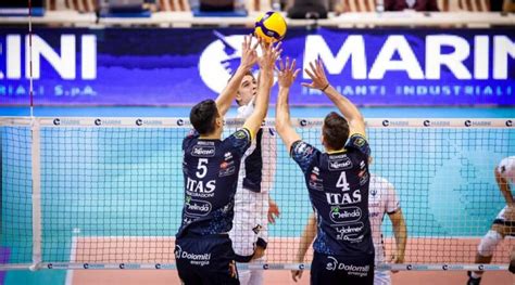 Pallavolo Superlega Trento Si Porta Via Punti In Rimonta Ma