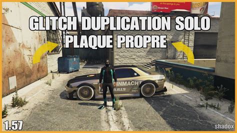 TUTO FR MEILLEUR GLITCH DE DUPLICATION PLAQUE PROPRE EN SOLO SUR GTA