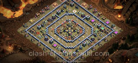 Best War Base Th14 With Link Anti Everything Town Hall Level 14 Cwl Base Copy 65