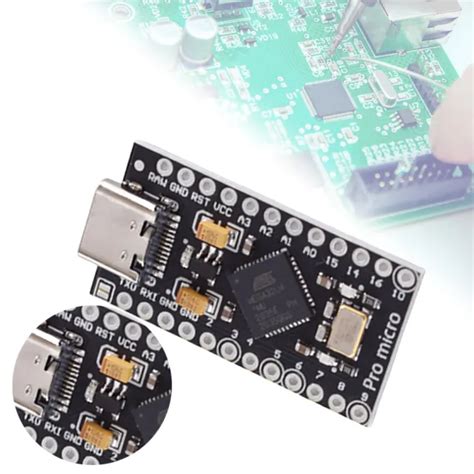 ATMEGA32U4 MICRO USB Type C Pro Micro Board 16MHz Utile Per Cinghiale