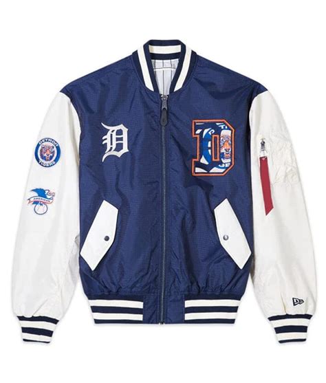 New Era Detroit Tigers Bomber Jacket Jackets Creator