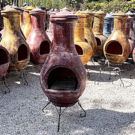 Brasero Barbecue Mexicain Authentique Cheminée Extérieure Amadera