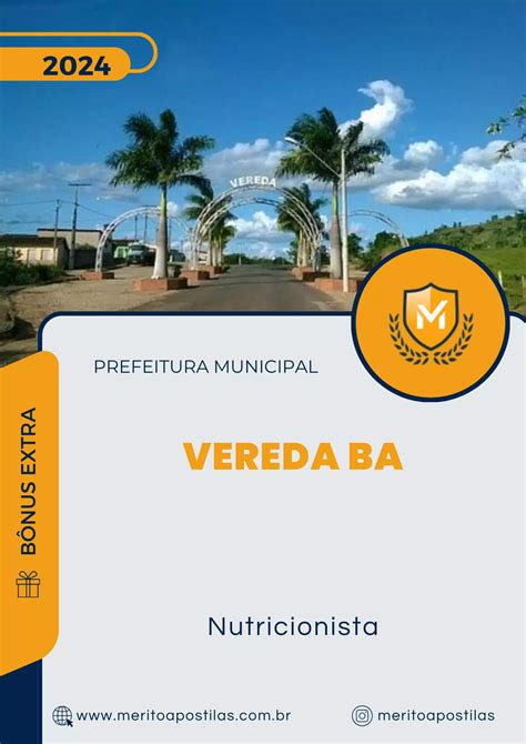 Apostila Nutricionista Prefeitura De Vereda Ba M Rito Apostilas