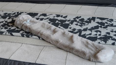 Long Faux Fur Hot Water Bottle Natural Bed Company