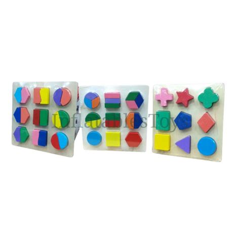 Jual Mainan Edukasi Anak Shade Puzzle Geometri Murah Jjw04 Shopee Indonesia