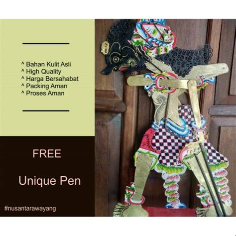 Jual WAYANG KULIT BROTOSENO STANDAR DALANG Shopee Indonesia