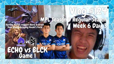 Reacting To MPL PH Season 9 Echo Vs Blacklist International Game 1