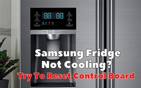 Samsung French Door Fridge Not Cooling Easy Fixes How To Fix It