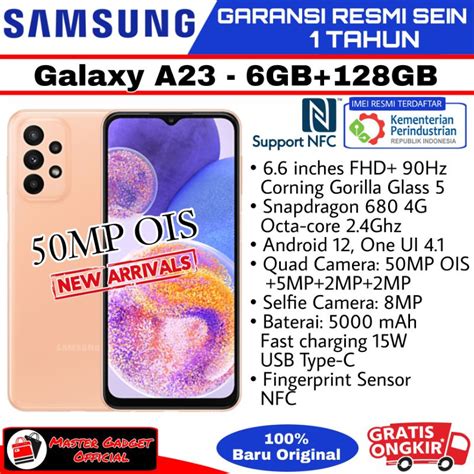 Jual Hp Samsung A Gb Dan A G Gb Garansi Resmi Samsung