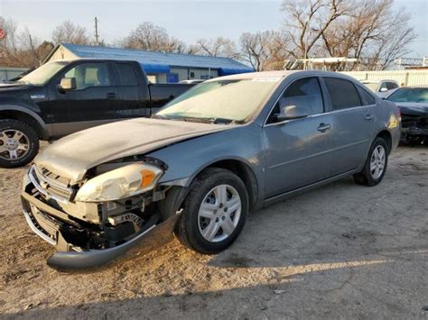 2007 CHEVROLET IMPALA LS For Sale KS WICHITA Mon Jan 29 2024