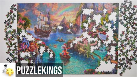 Peter Pan Puzzle Time Lapse Puzzle Kings Youtube