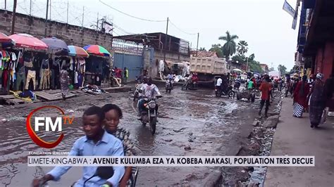 Inondation Ya Avenue Kulumba Population Tres Fachee Contre Gouverneur