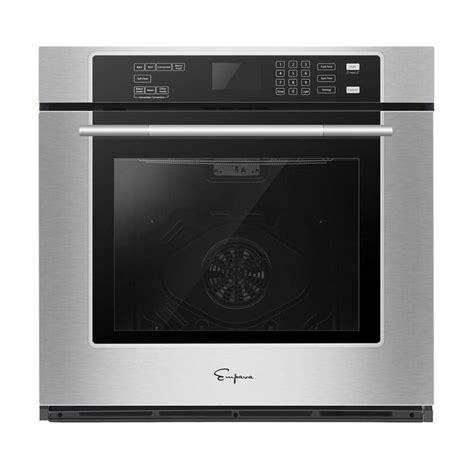 Whirlpool 24 Built In Single Electric Wall Oven Stainless Steel Wos51es4es Best Buy Atelier