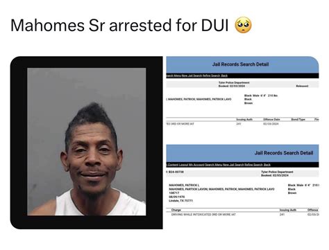 Pat Mahomes, Sr (DUI) : r/KansasCityChiefs