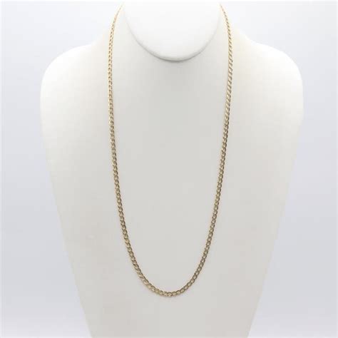 Kt Two Tone Gold Necklace Property Room