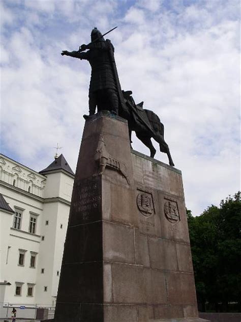 Grand Duke Gediminas monument - Vilnius