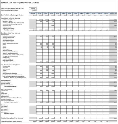 simple business expense spreadsheet — excelxo.com