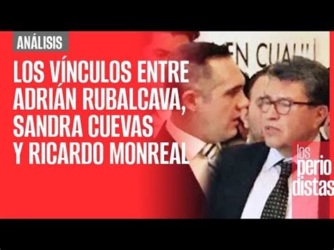 Análisis Los vínculos entre Adrián Rubalcava Sandra Cuevas y