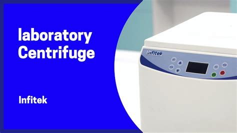 Low Speed Benchtop Centrifuge From Infitek Youtube