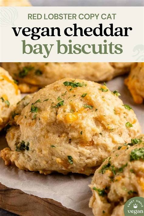 Vegan Red Lobster Cheddar Bay Biscuits (Copycat) - Sweet Simple Vegan