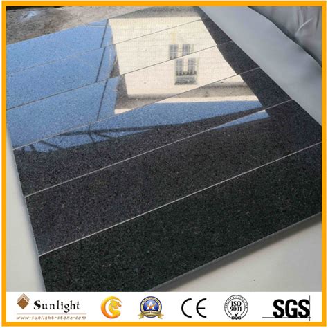 G654 Dark Grey Granite Polish Flamed Finishing Padang Dark Granite