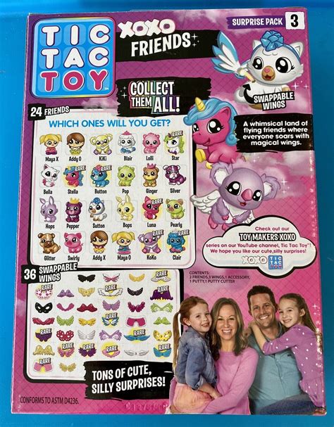 Blip Toys Tic Tac Toy Xoxo Friends Multi Pack Surprise Pack 3 Of 12 Ebay