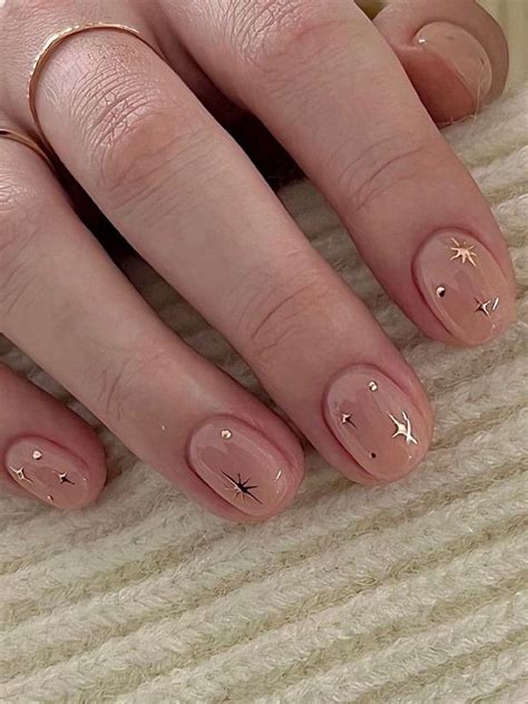 55 Korean Inspired Nude Nail Designs For A Chic Look Beige Nails Manicure Nude Nail Designs