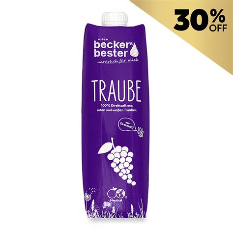 Beckers Bester Red Grape Juice 1000ml - Germany* - South Stream Market