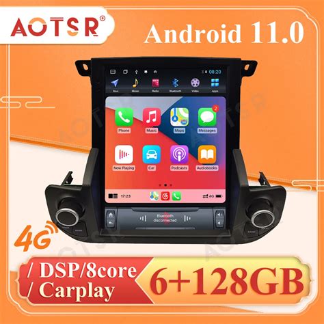 Radio Con GPS Para Coche Reproductor Multimedia Con Android 11 2 Din