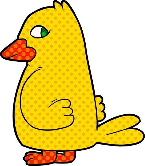 cartoon bird character 12668516 Vector Art at Vecteezy