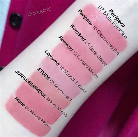 Romand Dewyful Water Tint Muteral Nude Collection In Custard Mauve G Beauty Personal Care