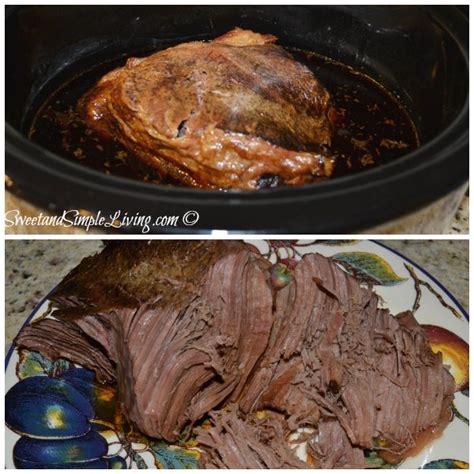 Easy French Dip Recipe in the Crockpot! - Sweet and Simple Living